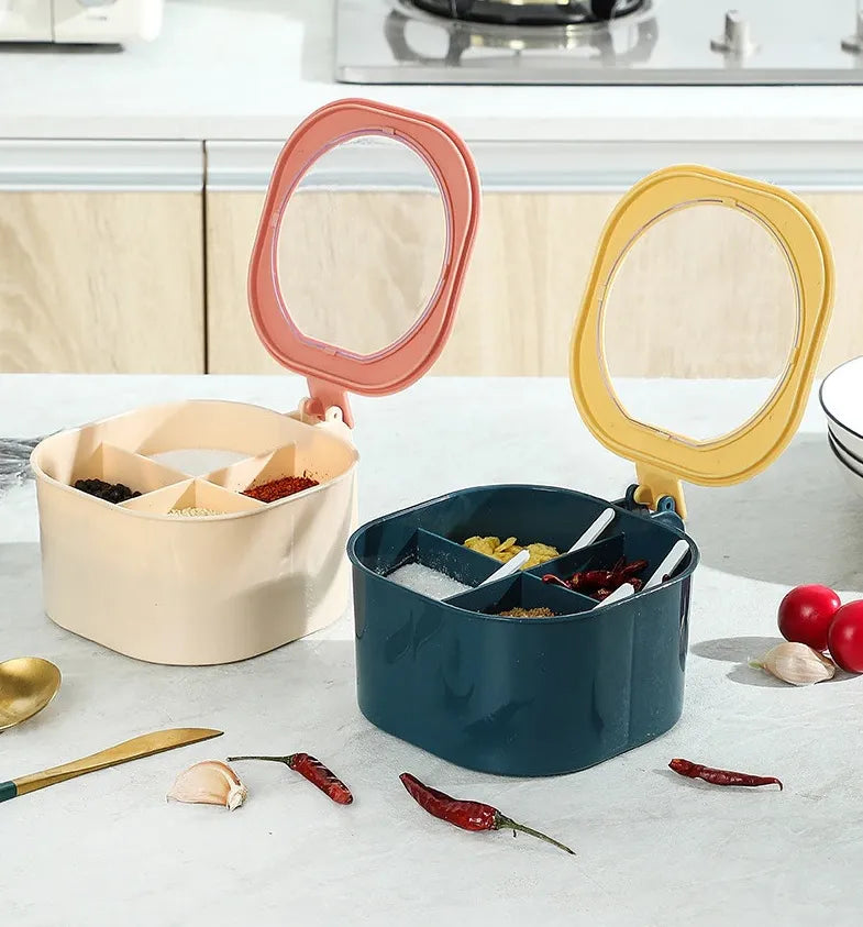 4-in-1 Spice Jar Container