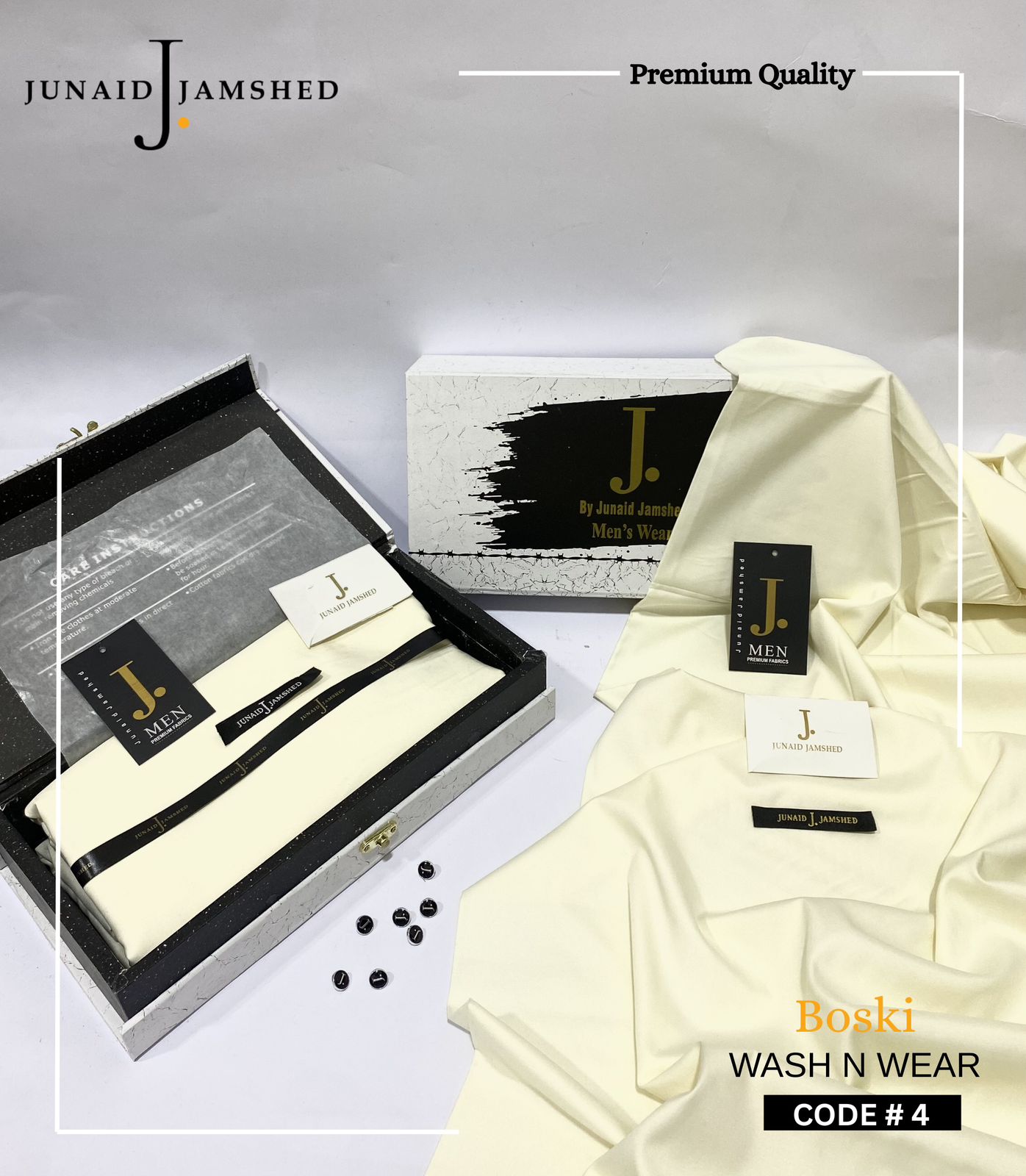 Premium J. Boski Fabric for Men | Luxury Boski D#04