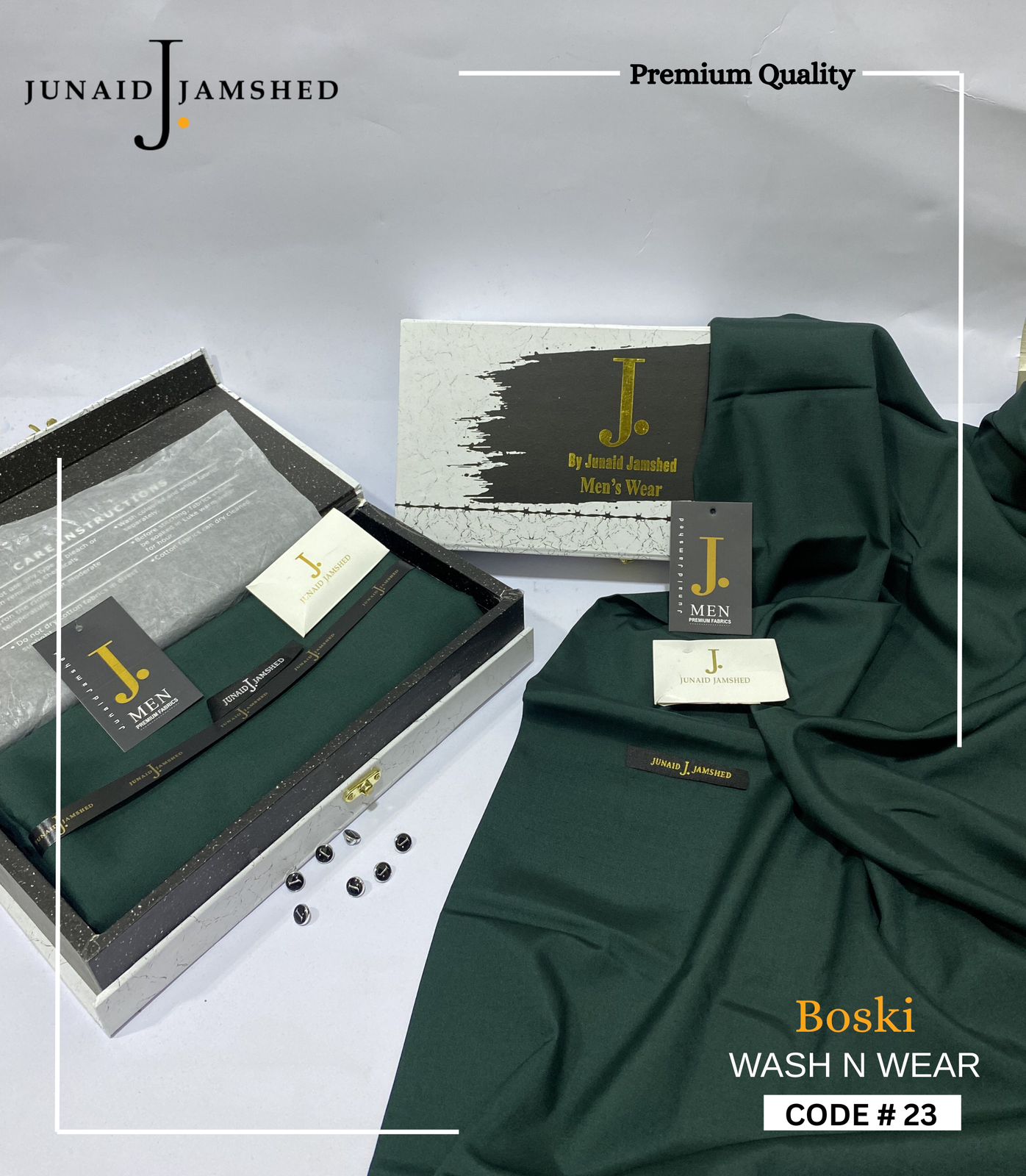 Premium J. Boski Fabric for Men | Luxury Boski D#23