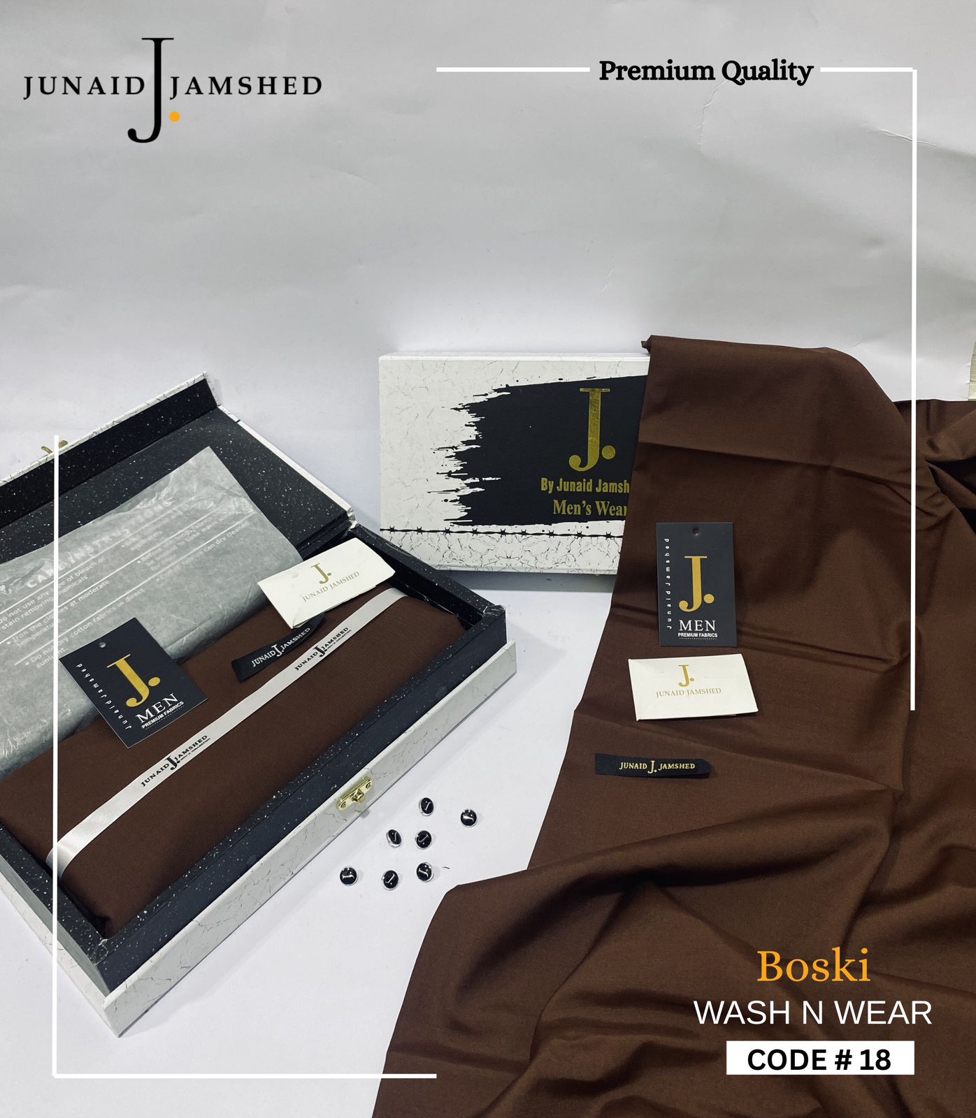 Premium J. Boski Fabric for Men | Luxury Boski D#18