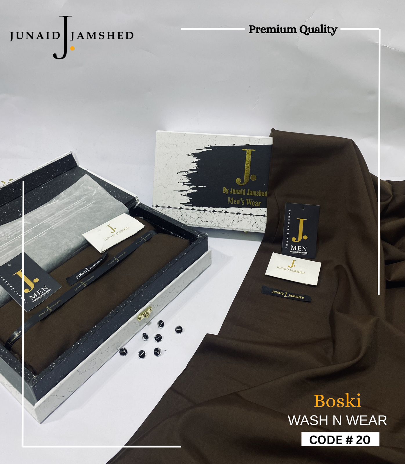Premium J. Boski Fabric for Men | Luxury Boski D#20