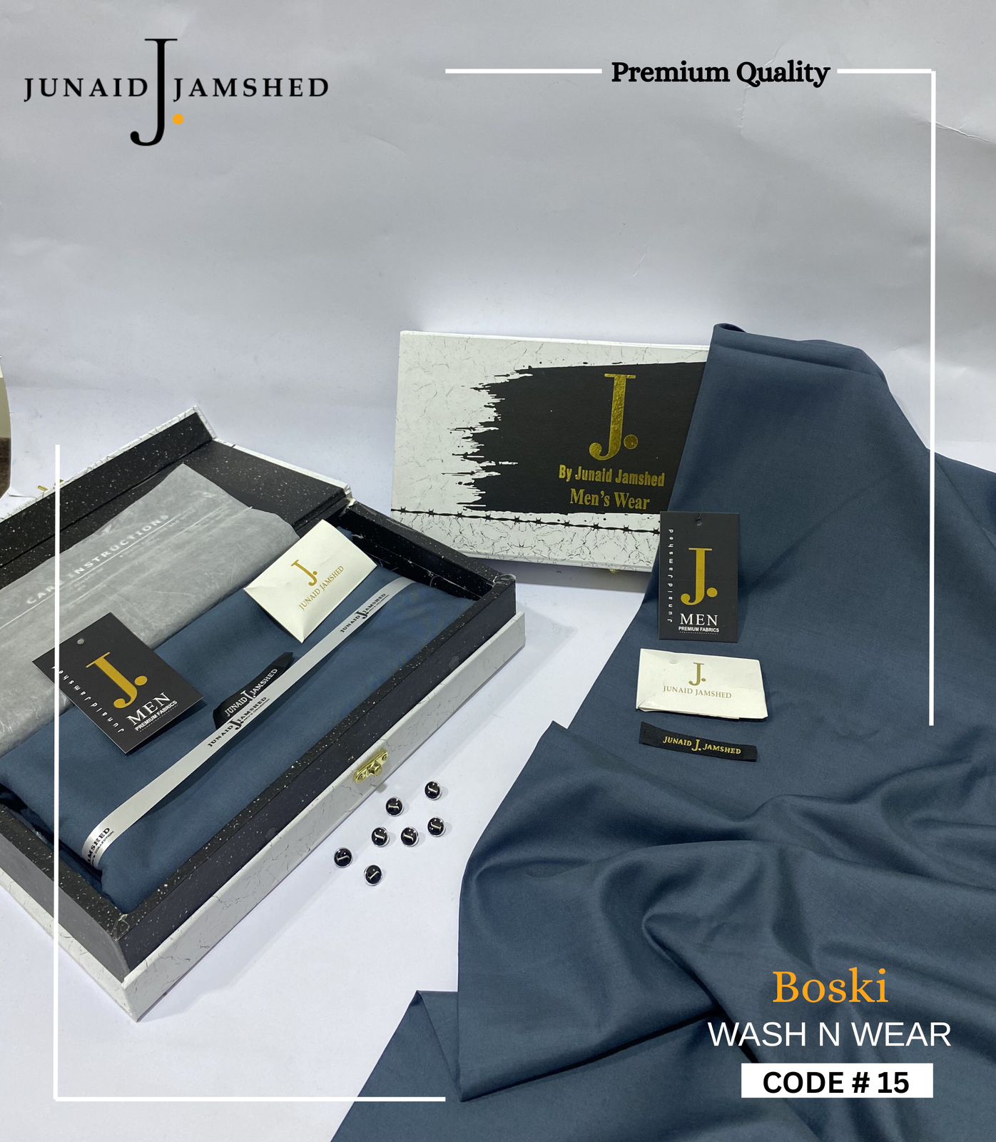 Premium J. Boski Fabric for Men | Luxury Boski D#15
