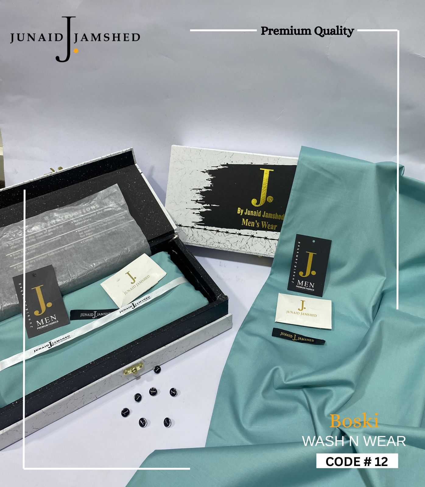 Premium J. Boski Fabric for Men | Luxury Boski D#12