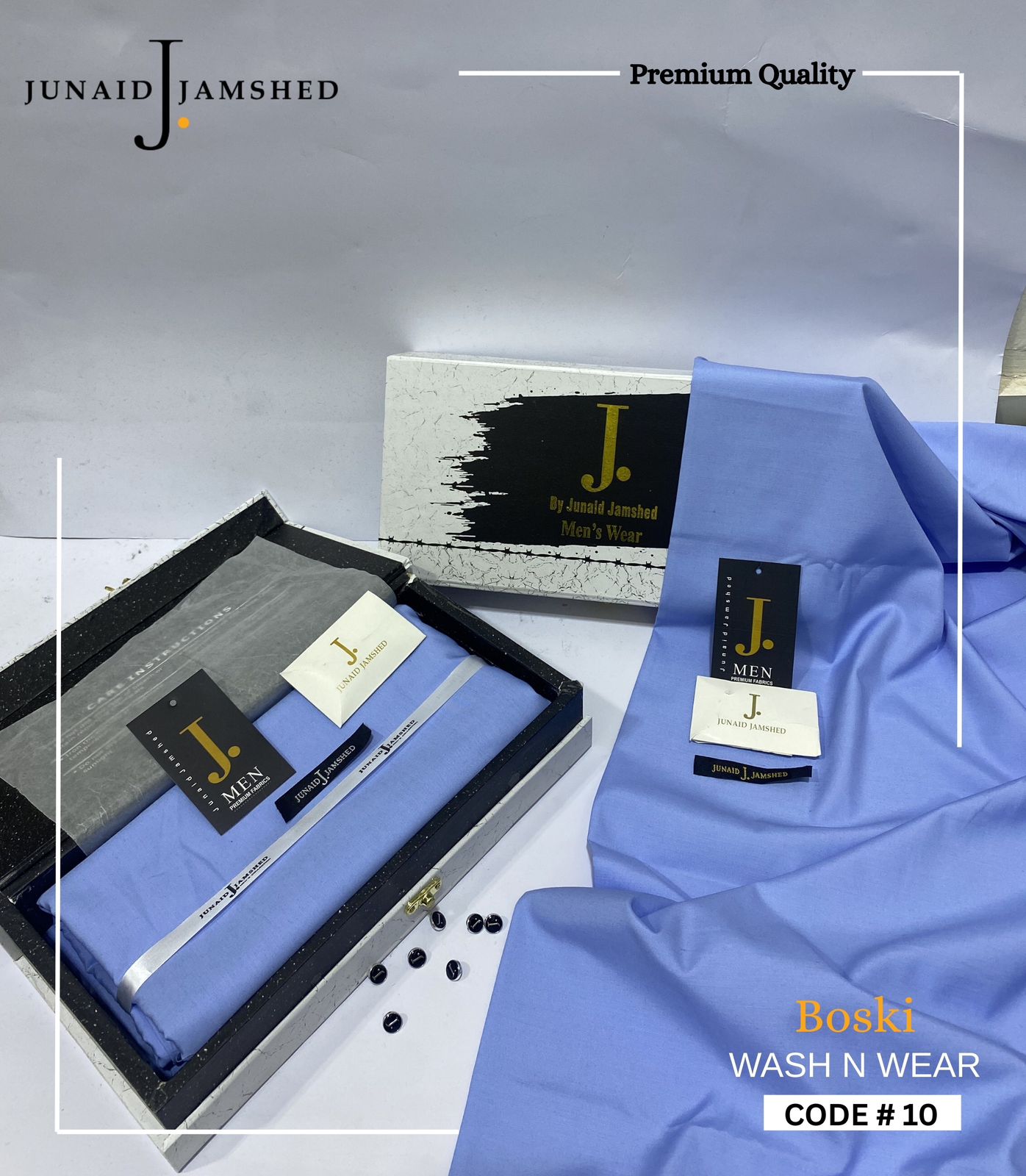 Premium J. Boski Fabric for Men | Luxury Boski D#10
