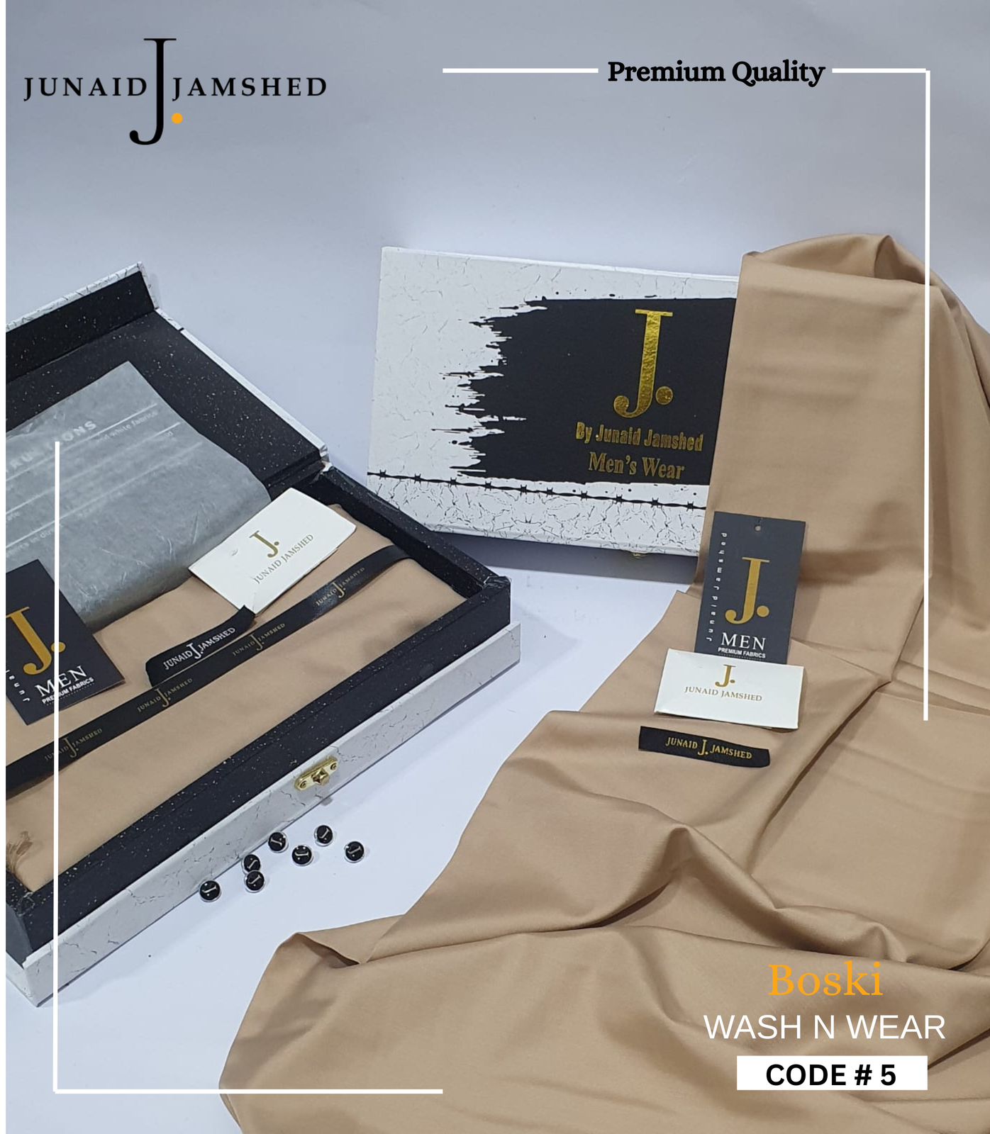 Premium J. Boski Fabric for Men | Luxury Boski D#05